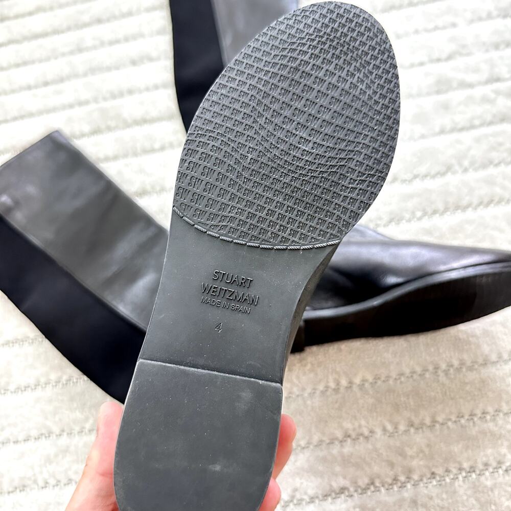 New Stuart Weitzman Mainline Hidden Wedge Leather… - image 6